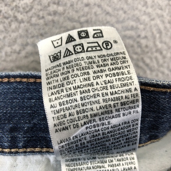 Vintage Levis Jeans Mens 36x30 Blue 527 Bootcut Western Mid Rise Whisker Y2K - Picture 10 of 15